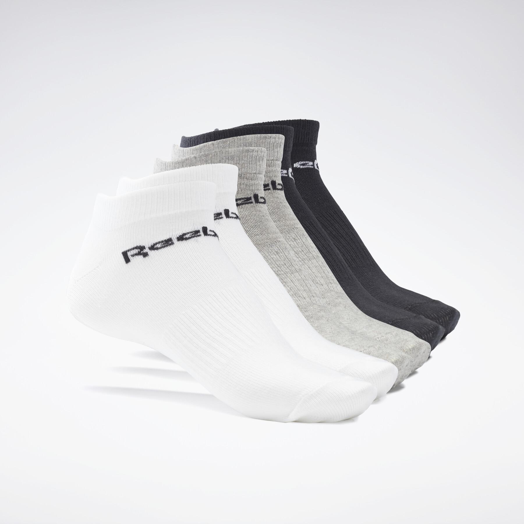 Lot de 6 paires de chaussettes Reebok Active Core Low-Cut